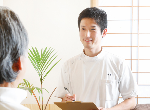 鍼やお灸の為の問診